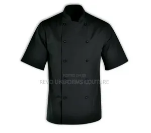 Black Chef Uniform