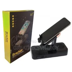 Phone Stand With Speaker/Phone Holder