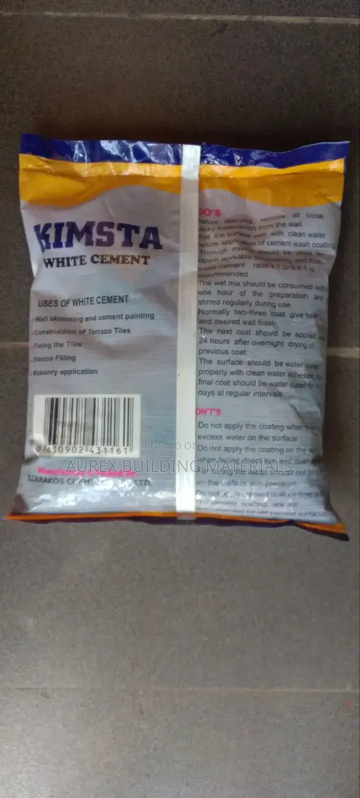 Kimsta White Cement