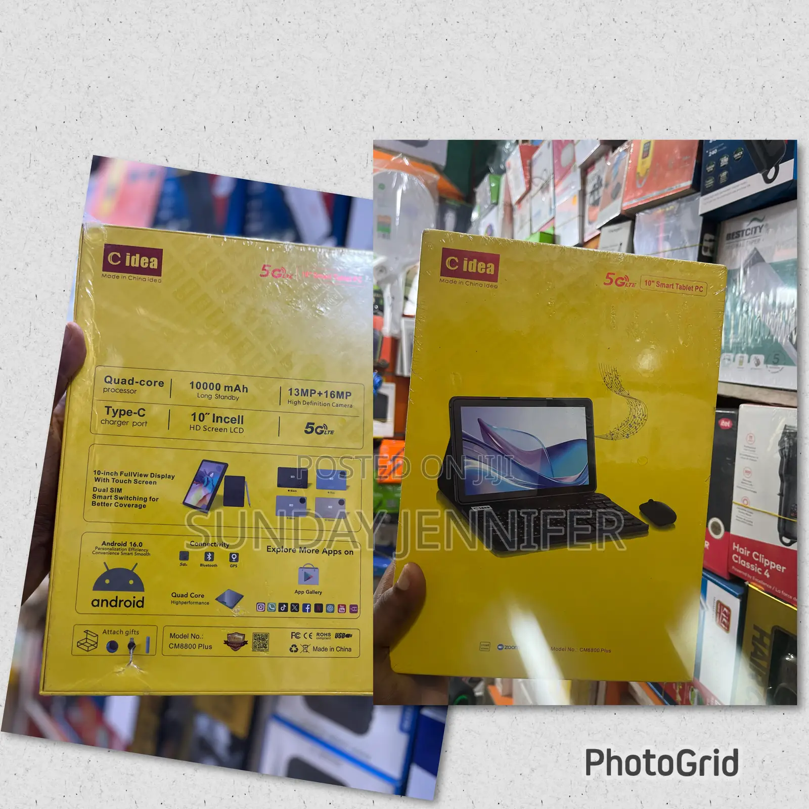 New C idea CM8800 Plus 8 GB Silver