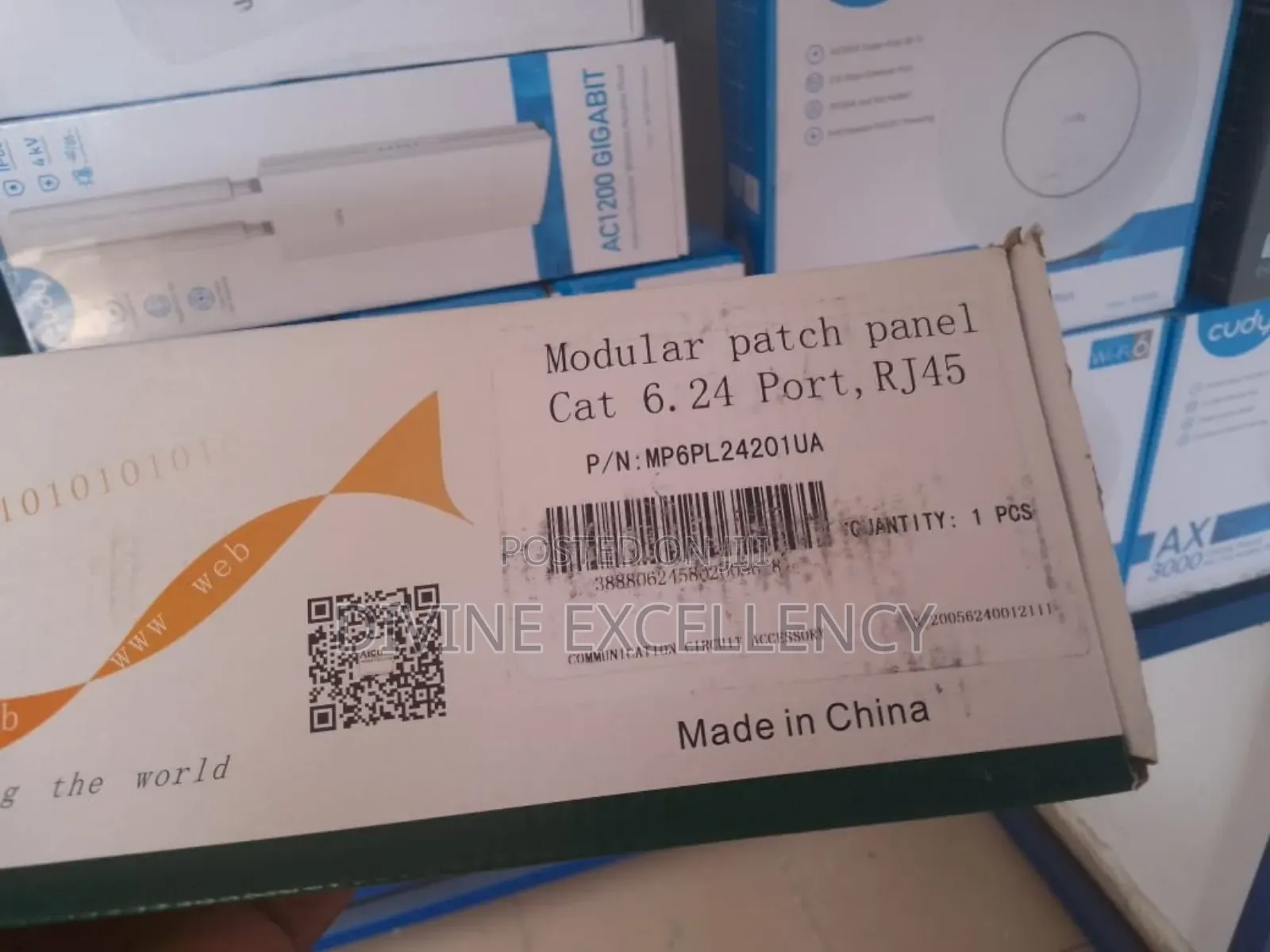 Aico 24 Port Cat 6 Patch Panel