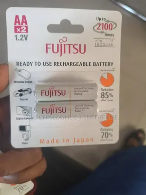 Fujitsu Aaa Rechargeable Battery 2000mah Nimh Japan
