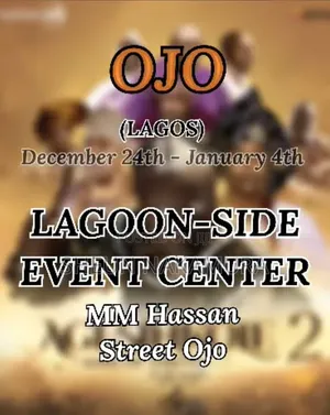 Lagoonside Event Center, Ojó, Lagos