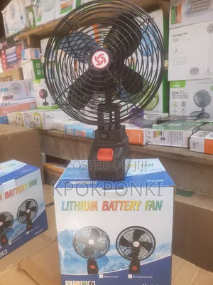 Lithium Battery Fan
