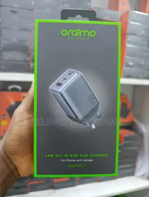 Oraimo Hypergan 65 65w Gan Wall Charger Kit