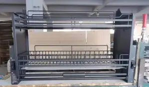 80cm Grey Pulldown Plate Rack