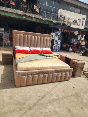 Set of 6by6 Bed Stand With Cupboards and Dresser