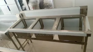 Commercial 3 Bowl Sink