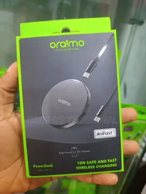 Oraimo Power-Dock 15w Magnetic Wireless Fast Charging-Pad