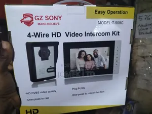 -Wire Hd Video Intercom Kit (Model: T-908c)