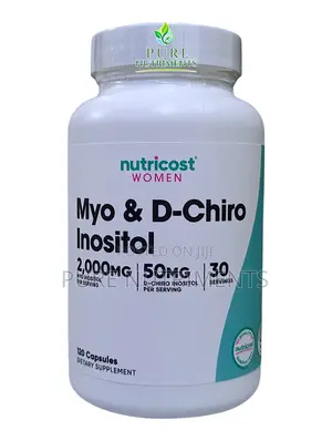 Nutricost Myo D-Chiro Inositol –Hormone Fertility Support 120 Caps