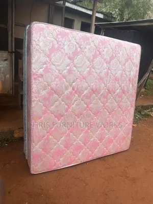 6 by 6ft by 8inches Semi Orthopaedic Mattress (Family Size)