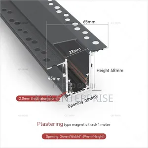 Modern Recessed Magnetic Track Lights