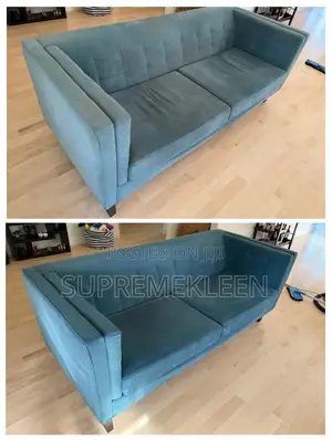 Sofa Cleaning Before and After #Couchcleaning.