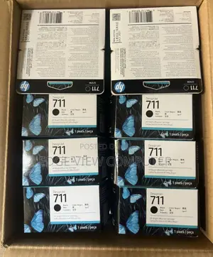 Hp 711 80-Ml Black Designjet Ink Cartridge (Cz133a)