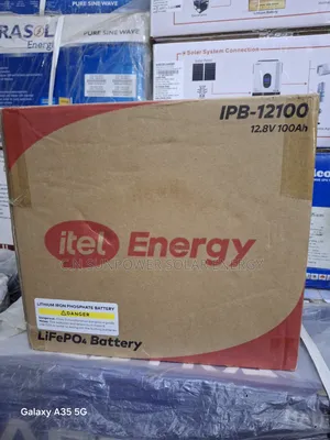 12v/100ahs Itel Energy Lithium-Ion Battery