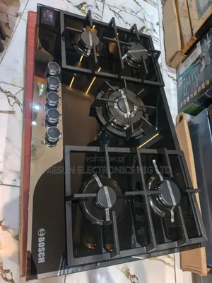 Bosch Inbuilt Cabinet 90cm 5 Burners Automatic Gas Cooker Hob (Copper)