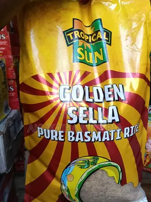 Tropical Sun Golden Sella Pure Basmati Rice 5kg by 4