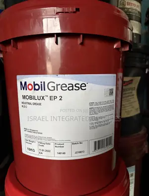 Mobilux Ep2 High-Performance Industrial Grease.