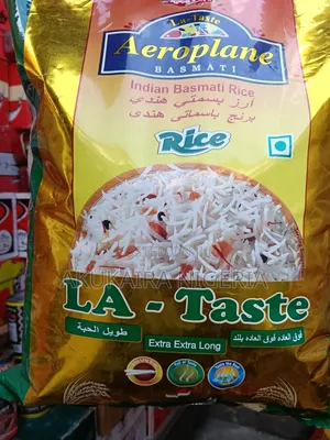 Aeroplane La-Tastr Basmati Rice 5kg by 4
