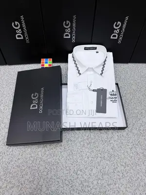 Dolce Gabbana Fully Boxed Shirt M-5xl