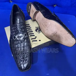 Italian Leather Mauri Shoes for Royal Men