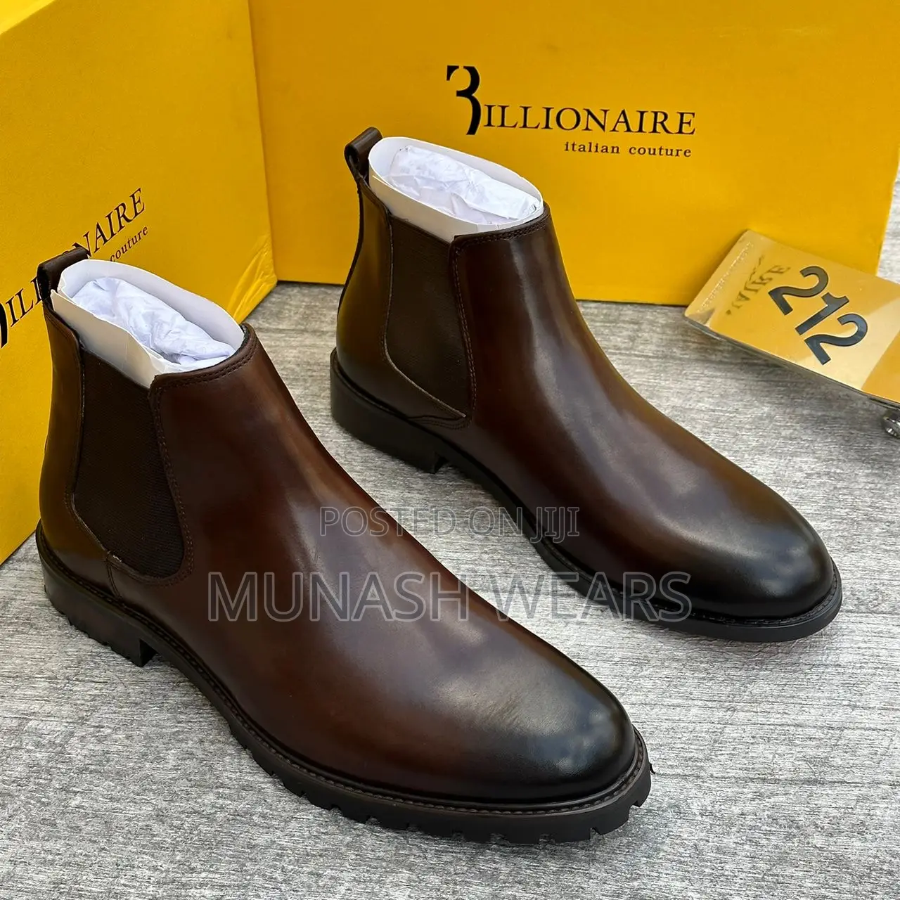 Clark X Billionare Leather Boot 40-46