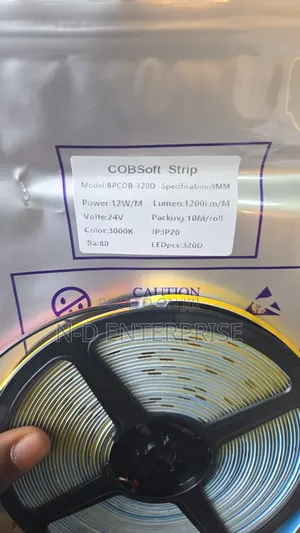 10meter Cob Strip Led Lights Warmwhite
