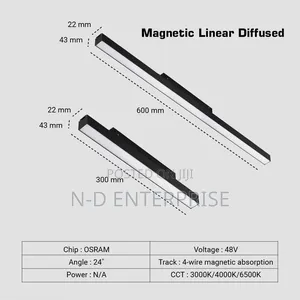 Magnetic Linear Diffused 2fth Led Floodlight Lights