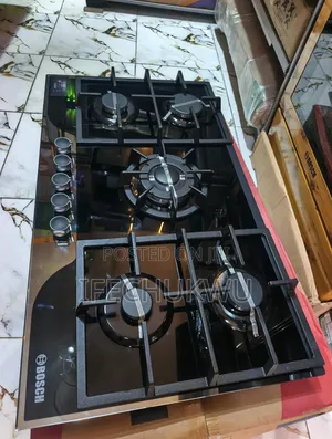 Bosch Inbuilt Cabinet 60x90cm 5 Burners Gas Cooker Hob Automatic