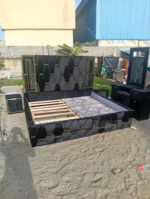 Upholstery Padded HDF 6 by 6 Bedframe