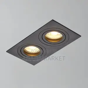 Black Body Led Double Recess Light