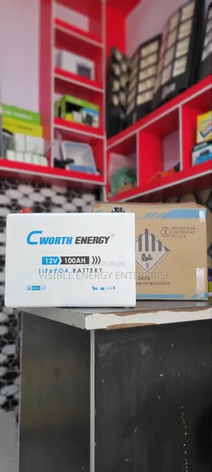 Cworth 100ah 12v Lifepo4 Lithium Battery