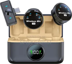 Magnetic Clip Wireless Microphone