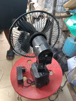 Rechargeable Lithium Battery Fan, 8 Inch Very High Speed Long Lasting
