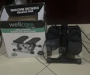Mini Stepper With Resistance Band and LCD Monitor and 5kg Weights
