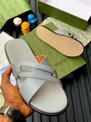 Gucci Leather Slippers