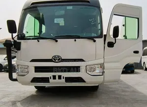 New Toyota Coaster 2025 White