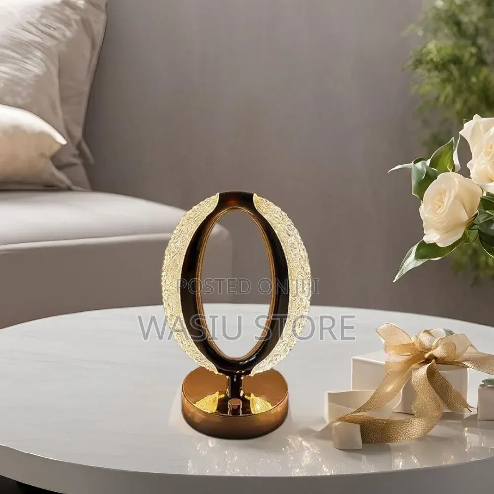 Crystal Diamond Table Lamp