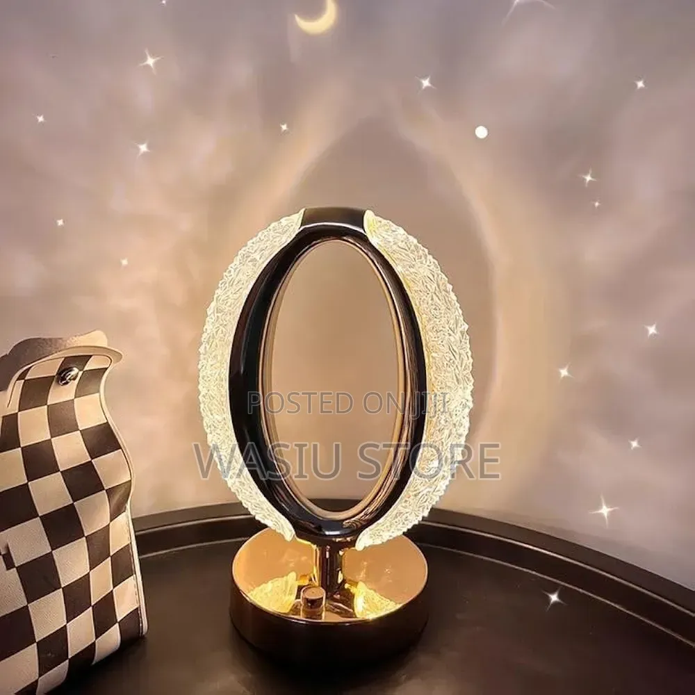 Crystal Diamond Table Lamp