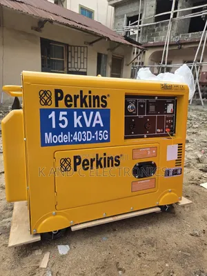 Commercial Grade 15kva Perkins Soundproof Generator