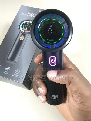 High Speed Rechargeable Hand Fan
