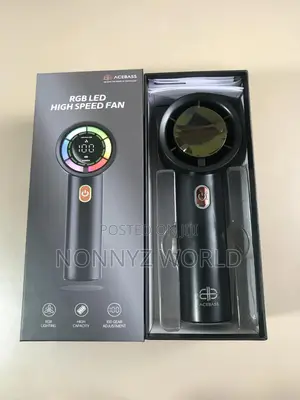 High Speed Rechargeable Hand Fan