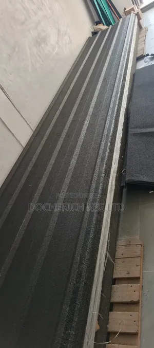 Metal Long-Span Roofing With a Stone Coating Finish