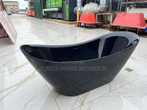 Luxury Black Executive Bathroom Freestanding Bathtub