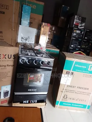 Nexus Standing 3+1 Gas Cooker + Oven Compartment