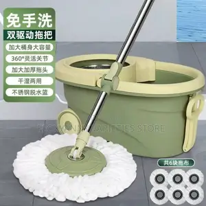 High Quality Spin Mop With Tyre