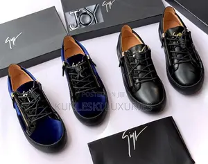 Original Giuseppe Zanotti Leather / Suede Sneakers