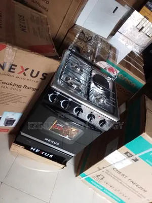 Nexus 3 Burner Gas Cooker With Extra Plate