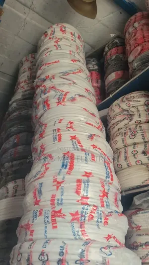 2.5mm 4 Core Flexible Cable by 100 Yard ( White Colour)